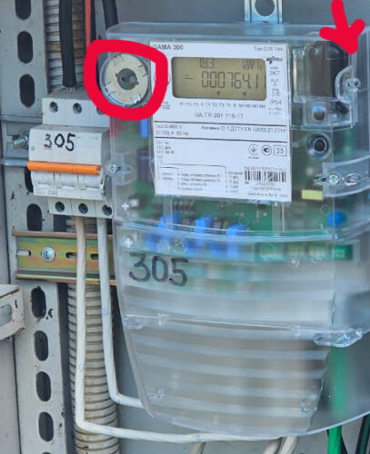 Лічильник. встановлений фейкжеком не параметризовано, не опломбовано